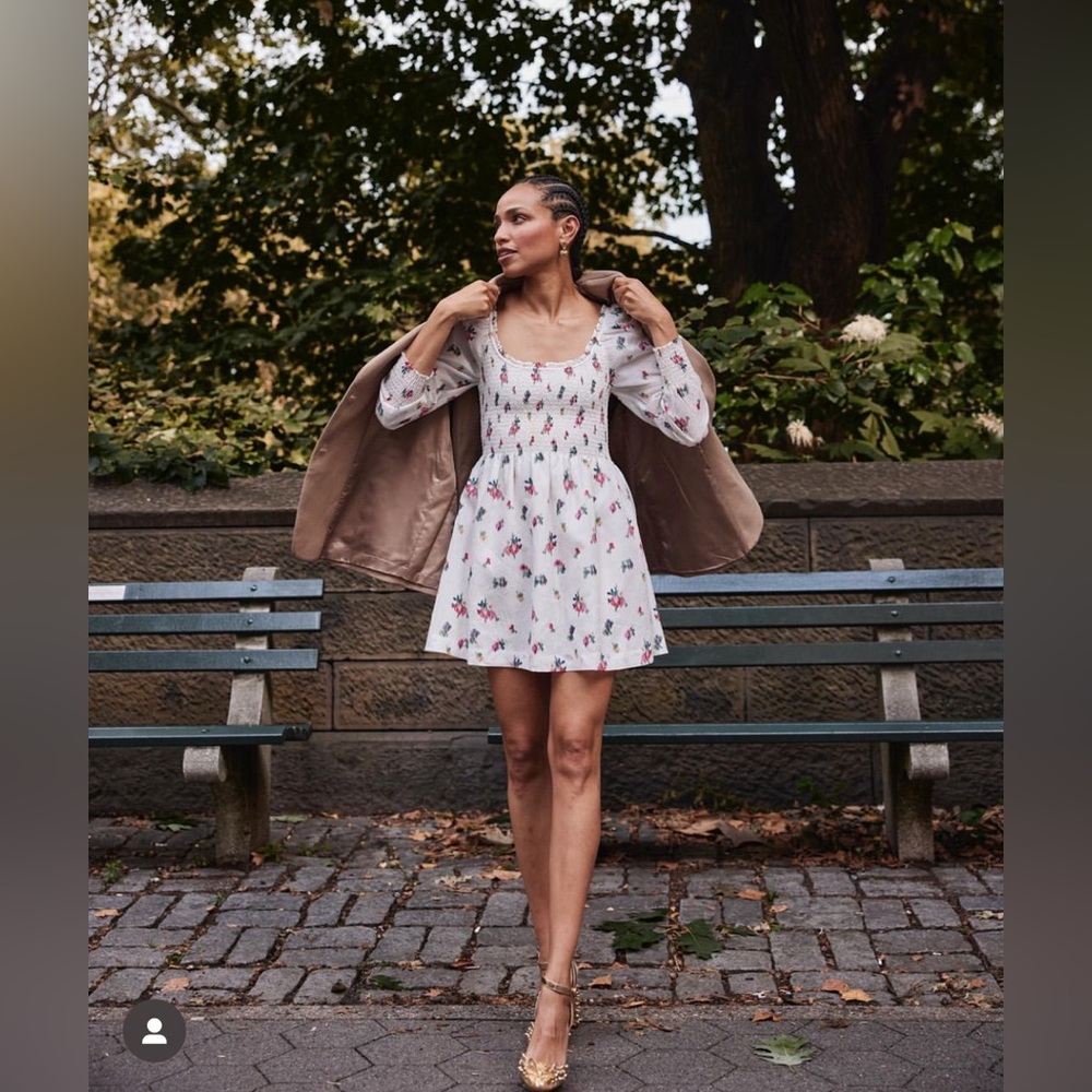 Gently used Norah Nap Ivory Ikat Dress! Perfect condition, worn twice.